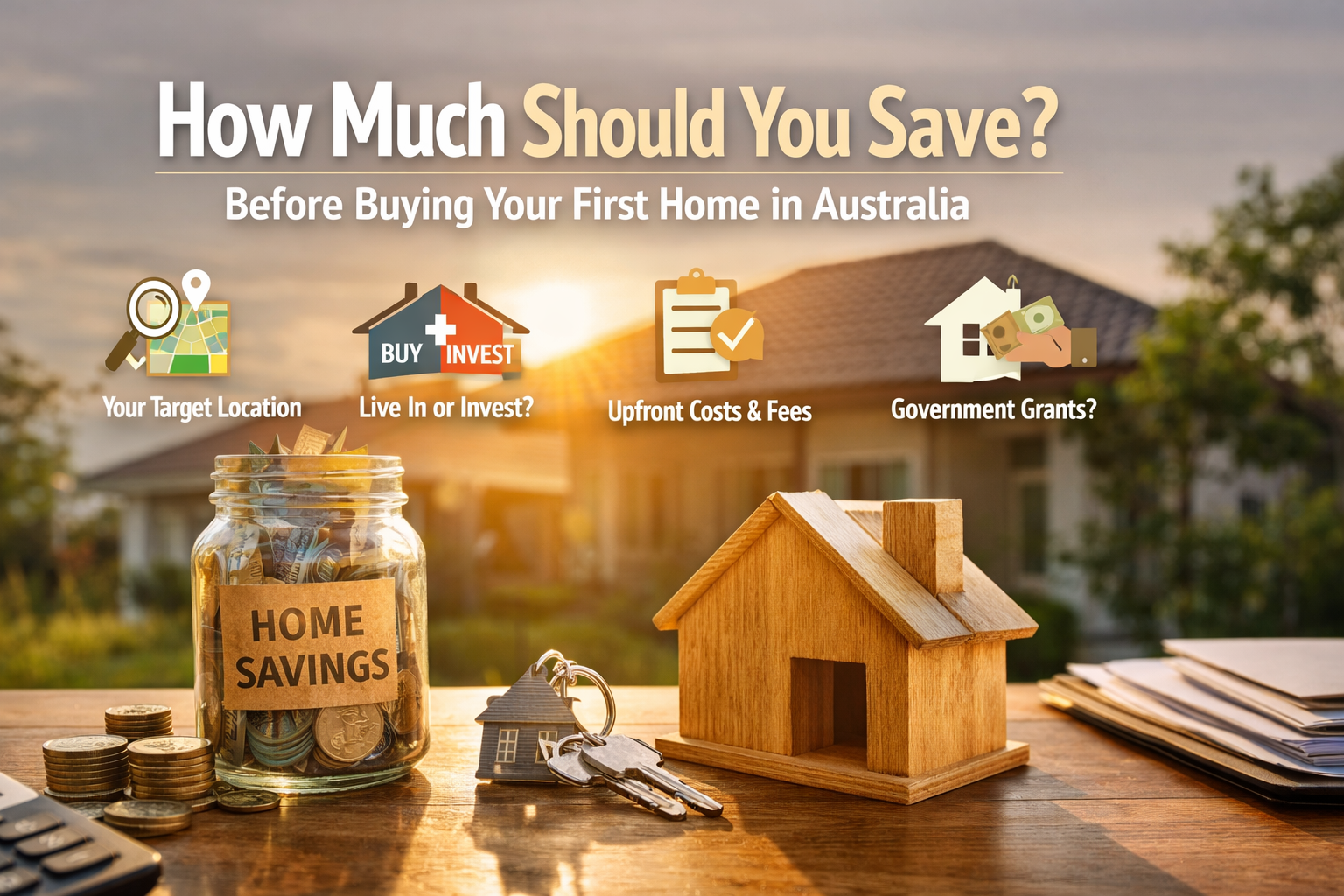 How Much Savings Is Realistic Before Buying Your First Home in Australia?