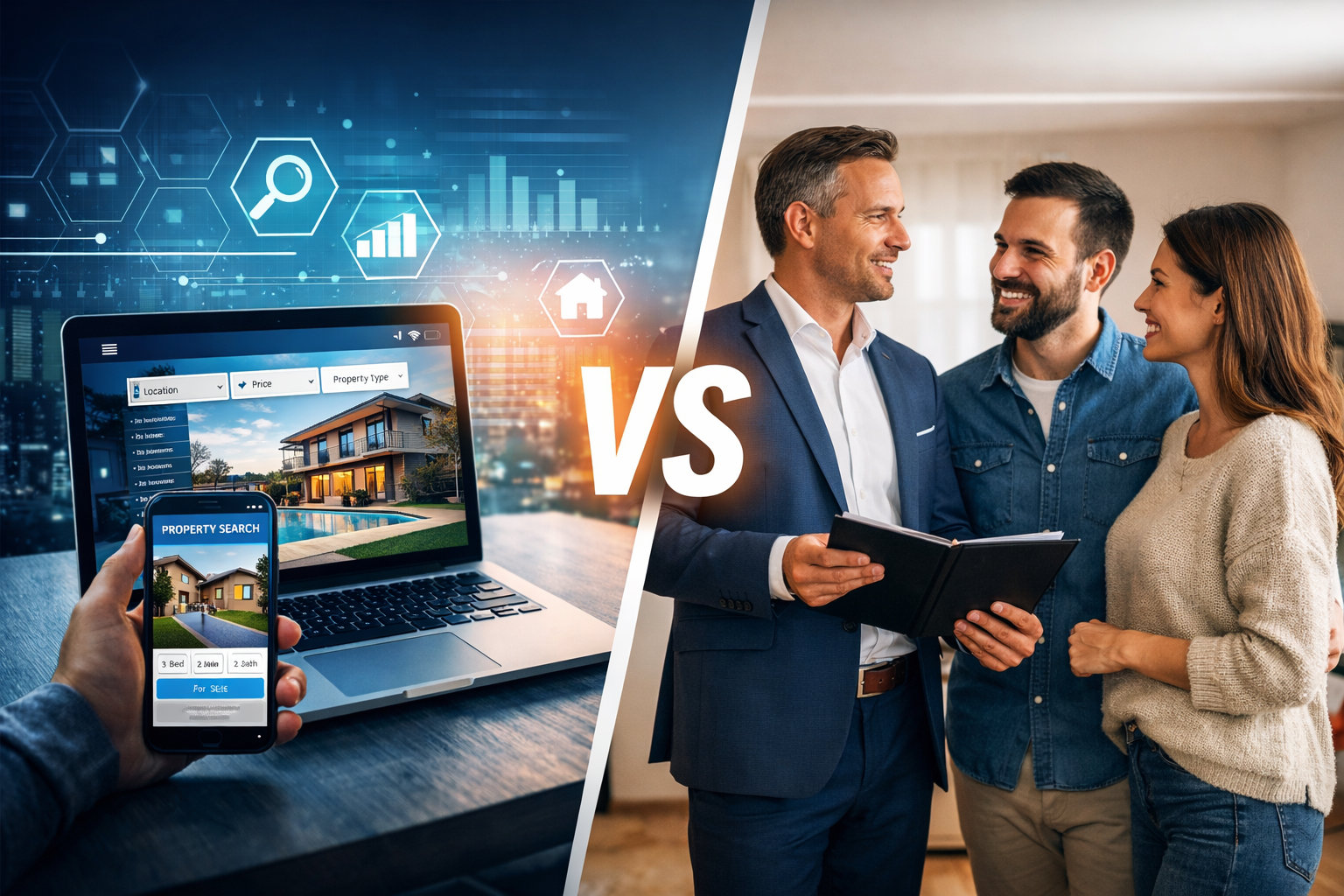 Can Digital Platforms Really Replace Traditional Seller or Buyer Agents in Real Estate?